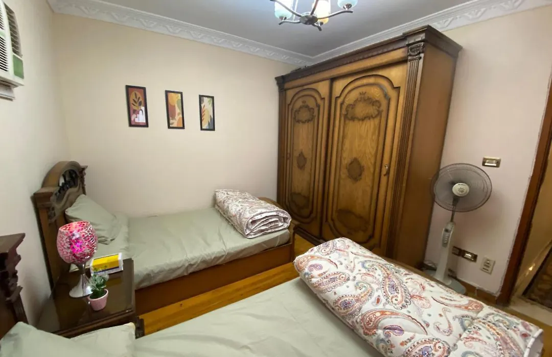 Sunny 2BR Apartment in Maadi-1