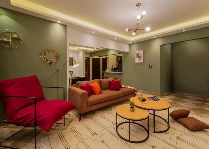 Haustierfreundliches Play Foosball & Do Yoga - 1 Bedroom Apt - Free Airport Pickup! Kairo